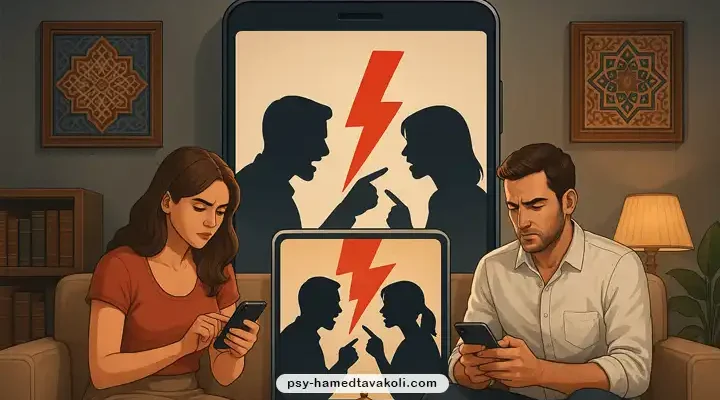 نقش تکنولوژی در زندگی زناشویی مدرن