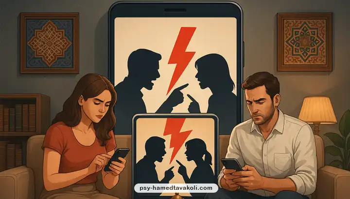 نقش تکنولوژی در زندگی زناشویی مدرن