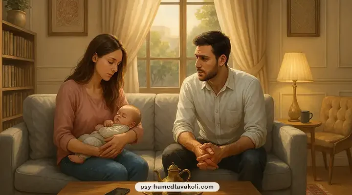 چالش های جنسی پس از تولد فرزند