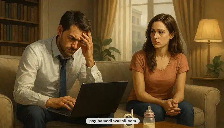 تاثیر استرس شغلی بر زندگی زناشویی
