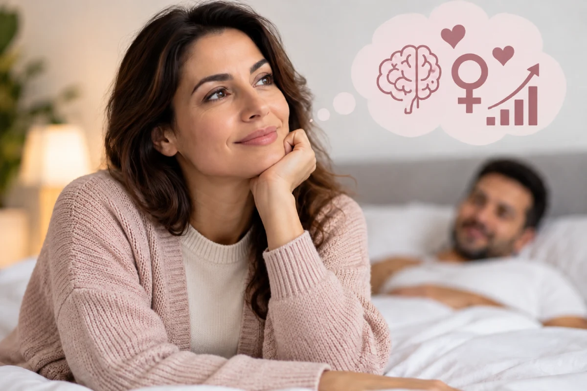 علت افزایش میل جنسی در زنان متاهل